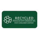 Roaring Spring Recycled Legal Pad, Wide/Legal Rule, 40 White 8.5 x 11 Sheets, Dozen