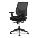 HON Crio High-Back Task Chair with Asynchronous Control, Supports Up to 250 lb, 18" to 22" Seat Height, Black