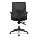 HON Crio High-Back Task Chair with Asynchronous Control, Supports Up to 250 lb, 18" to 22" Seat Height, Black