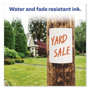 Avery MARKS A LOT Large Desk-Style Permanent Marker, Broad Chisel Tip, Orange, Dozen (8883)