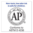 Avery MARKS A LOT Large Desk-Style Permanent Marker, Broad Chisel Tip, Yellow, Dozen (8882)