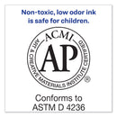 Avery MARKS A LOT Large Desk-Style Permanent Marker, Broad Chisel Tip, Brown, Dozen (8881)