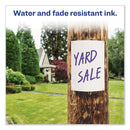 Avery MARKS A LOT Large Desk-Style Permanent Marker, Broad Chisel Tip, Purple, Dozen (8884)