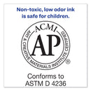 Avery MARKS A LOT Regular Desk-Style Permanent Marker, Broad Chisel Tip, Red, Dozen (7887)