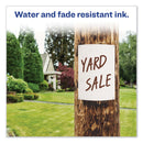 Avery MARKS A LOT Large Desk-Style Permanent Marker, Broad Chisel Tip, Brown, Dozen (8881)