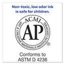 Avery MARKS A LOT Large Desk-Style Permanent Marker, Broad Chisel Tip, Orange, Dozen (8883)