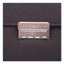 Swiss Mobility Milestone Briefcase, Fits Devices Up to 15.6", Leather, 5 x 5 x 12, Brown