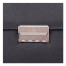 Swiss Mobility Milestone Briefcase, Fits Devices Up to 15.6", Leather, 5 x 5 x 12, Black