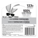 Energizer 123 Lithium Photo Battery, 3 V, 2/Pack