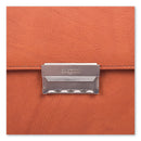 Swiss Mobility Milestone Briefcase, Fits Devices Up to 15.6", Leather, 5 x 5 x 12, Cognac