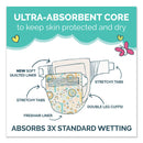 Seventh Generation Free and Clear Baby Diapers, Size 3, 16 lbs to 24 lbs, 124/Carton