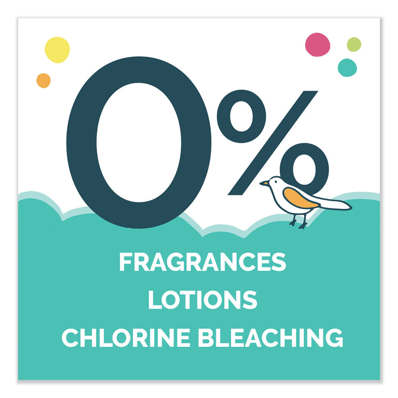 Seventh Generation Free and Clear Baby Diapers, Size 3, 16 lbs to 24 lbs, 124/Carton