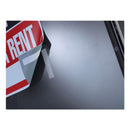 VELCRO Sticky-Back Fasteners, Removable Adhesive, 0.75" x 15 ft, Clear