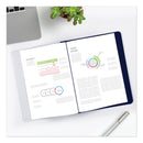 Avery Durable Clear Front Report Cover, Prong Fastener, 0.13" Capacity, 8.5 x 11, Clear/Black, 25/Box