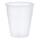 Dart High-Impact Polystyrene Cold Cups, 5 oz, Translucent, 100/Pack