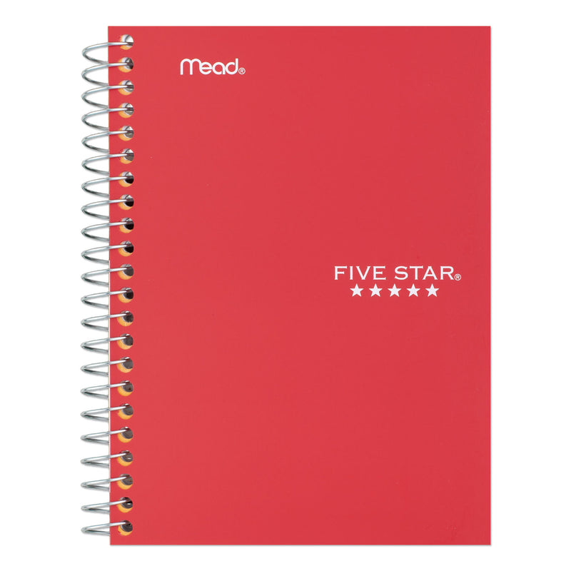 Five Star Wirebound Notebook, 2 Subject, Medium/College Rule, Randomly Assorted Covers, 9.5 x 6, 100 Sheets