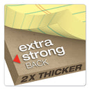 TOPS Docket Gold Ruled Perforated Pads, Wide/Legal Rule, 50 Canary-Yellow 8.5 x 11.75 Sheets, 12/Pack