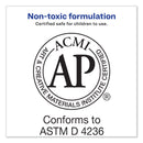 Avery Permanent Glue Stic Value Pack, 0.26 oz, Applies Purple, Dries Clear, 18/Pack