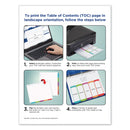 Avery Customizable TOC Ready Index Multicolor Tab Dividers, 15-Tab, 1 to 15, 11 x 8.5, White, Contemporary Color Tabs, 1 Set