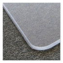 Floortex Cleartex MegaMat Heavy-Duty Polycarbonate Mat for Hard Floor/All Carpet, 46 x 53, Clear