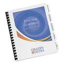 Avery Customizable Print-On Dividers, Unpunched, 5-Tab, 11 x 8.5, White, 5 Sets