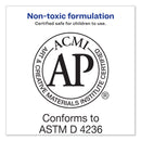 Avery Permanent Glue Stic Value Pack, 1.27 oz, Applies Purple, Dries Clear, 6/Pack