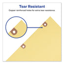 Avery Preprinted Laminated Tab Dividers with Copper Reinforced Holes, 12-Tab, Jan. to Dec., 11 x 8.5, Buff, 1 Set