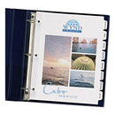 Avery Customizable Print-On Dividers, 3-Hole Punched, 8-Tab, 11 x 8.5, White, 25 Sets