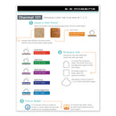 ES Robbins EverLife Light Use Chair Mat for Flat to Low Pile Carpet, Rectangular, 46" x 60", Clear