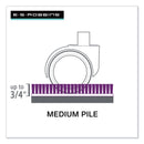 ES Robbins EverLife Chair Mats for Medium Pile Carpet with Lip, 45 x 53, Clear