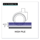 ES Robbins EverLife Intensive Use Chair Mat for High Pile Carpet, Rectangular, 46" x 60", Clear