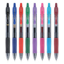 Pilot G2 Premium Gel Pen, Retractable, Fine 0.7 mm, Assorted Ink and Barrel Colors, 8/Pack