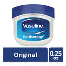 Vaseline Lip Therapy, Original, 0.25 oz, Plastic Flip-Top Container, 32/Carton
