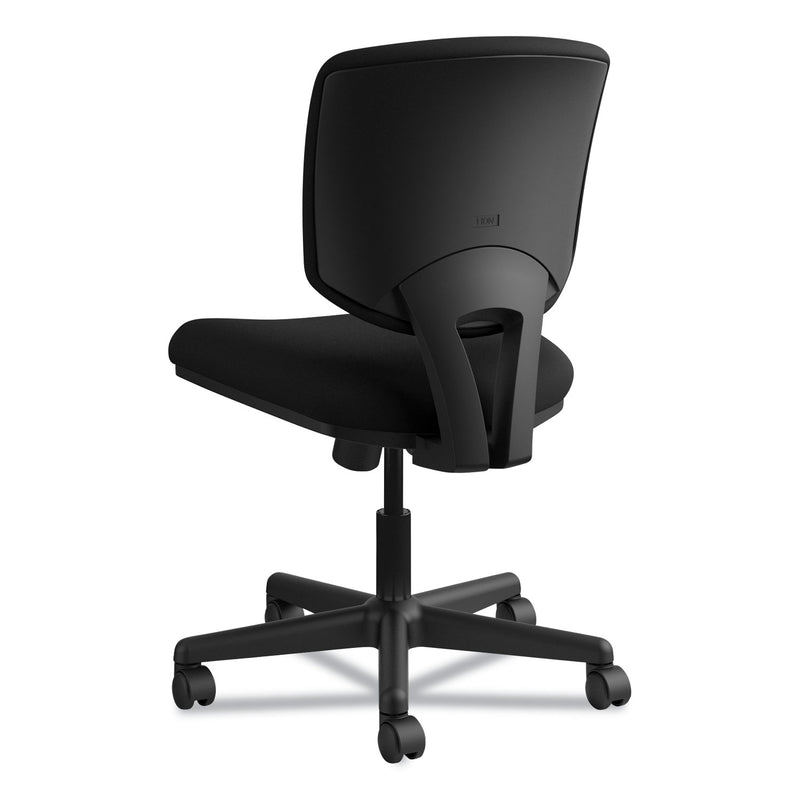HON Volt Series Task Chair, Supports Up to 250 lb, 18" to 22.25" Seat Height, Black