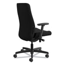 HON Endorse Upholstered Mid-Back Work Chair, Supports Up to 300 lb, 17.5" to 21.75" Seat Height, Black