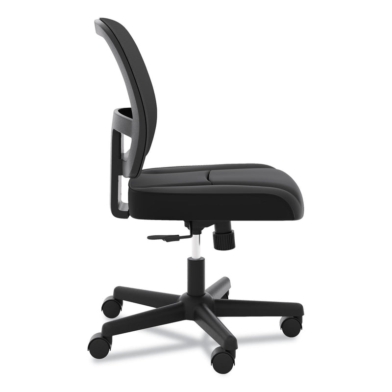 HON ValuTask Mesh Back Task Chair, Supports Up to 250 lb, 15" to 19" Seat Height, Black