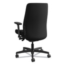 HON Endorse Upholstered Mid-Back Work Chair, Supports Up to 300 lb, 17.5" to 21.75" Seat Height, Black