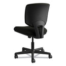HON Volt Series Leather Task Chair with Synchro-Tilt, Supports Up to 250 lb, 18" to 22.25" Seat Height, Black