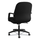 HON Pillow-Soft 2090 Series Managerial Mid-Back Swivel/Tilt Chair, Supports Up to 300 lb, 17" to 21" Seat Height, Black