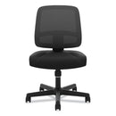 HON ValuTask Mesh Back Task Chair, Supports Up to 250 lb, 15" to 19" Seat Height, Black