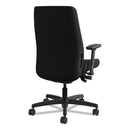 HON Endorse Upholstered Mid-Back Work Chair, Supports Up to 300 lb, 17.5" to 21.75" Seat Height, Black