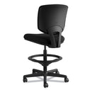 HON Volt Series Adjustable Task Stool, Supports Up to 275 lb, 22.88" to 32.38" Seat Height, Black