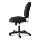 HON VL210 Low-Back Task Chair, Supports Up to 250 lb, 17" to 20.5" Seat Height, Black