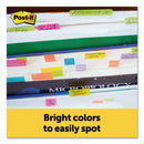 Post-it Page Flag Markers, Assorted Brights, 100 Flags/Pad, 5 Pads/Pack
