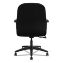 HON Pillow-Soft 2090 Series Managerial Mid-Back Swivel/Tilt Chair, Supports Up to 300 lb, 17" to 21" Seat Height, Black