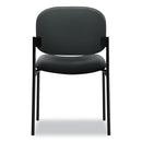 HON VL606 Stacking Guest Chair without Arms, Supports Up to 250 lb, Charcoal Seat/Back, Black Base