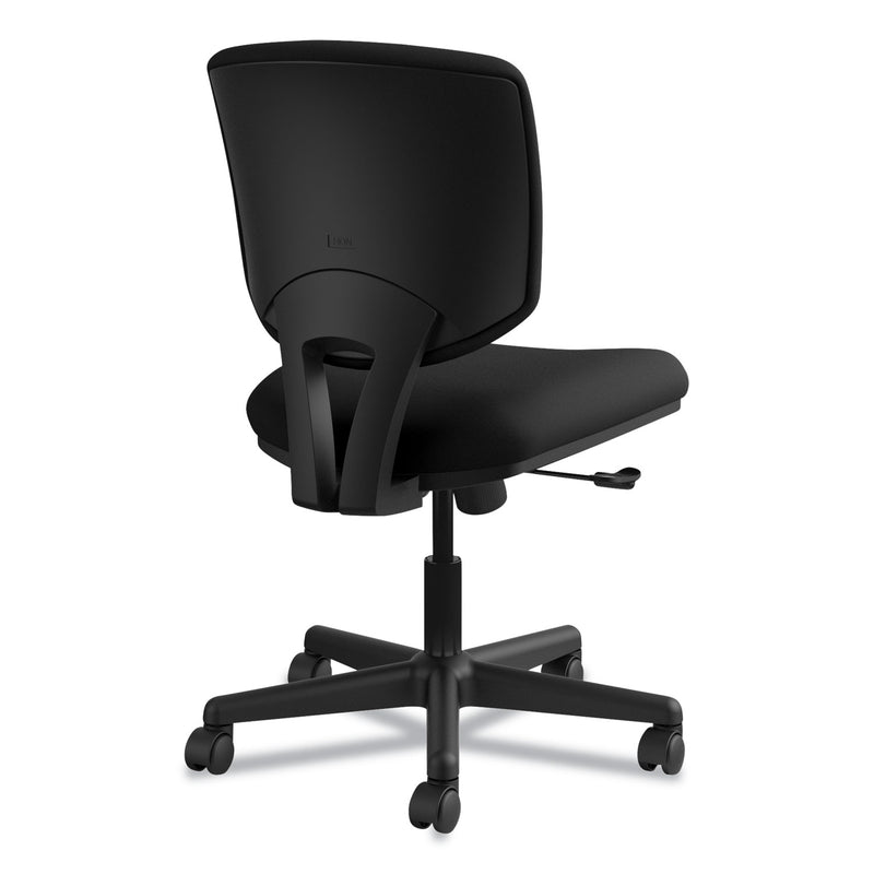 HON Volt Series Task Chair, Supports Up to 250 lb, 18" to 22.25" Seat Height, Black