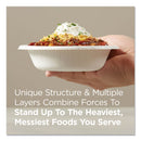 Dixie Pathways Heavyweight Paper Bowls, 20 oz, Green/Burgundy, 500/Carton