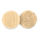 VELCRO Sticky-Back Fasteners with Dispenser Box, Removable Adhesive, 0.75" dia, Beige, 200/Roll