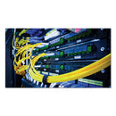 VELCRO ONE-WRAP Pre-Cut Thin Ties, 0.5" x 8", Black, 50/Pack